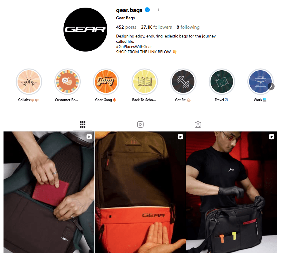 GEAR BAGS